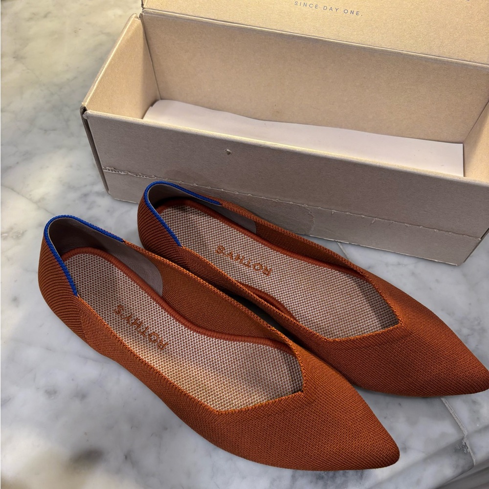 Rothy’s The Point- Brandy 9.5